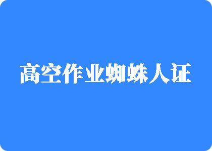 男生鸡巴插入女生逼里的网站高空作业蜘蛛人证